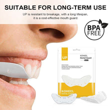 Load image into Gallery viewer, KOHEEL Lightweight Night Guard to Stop Bruxism, Moldable Mouth Guard 2 Count
