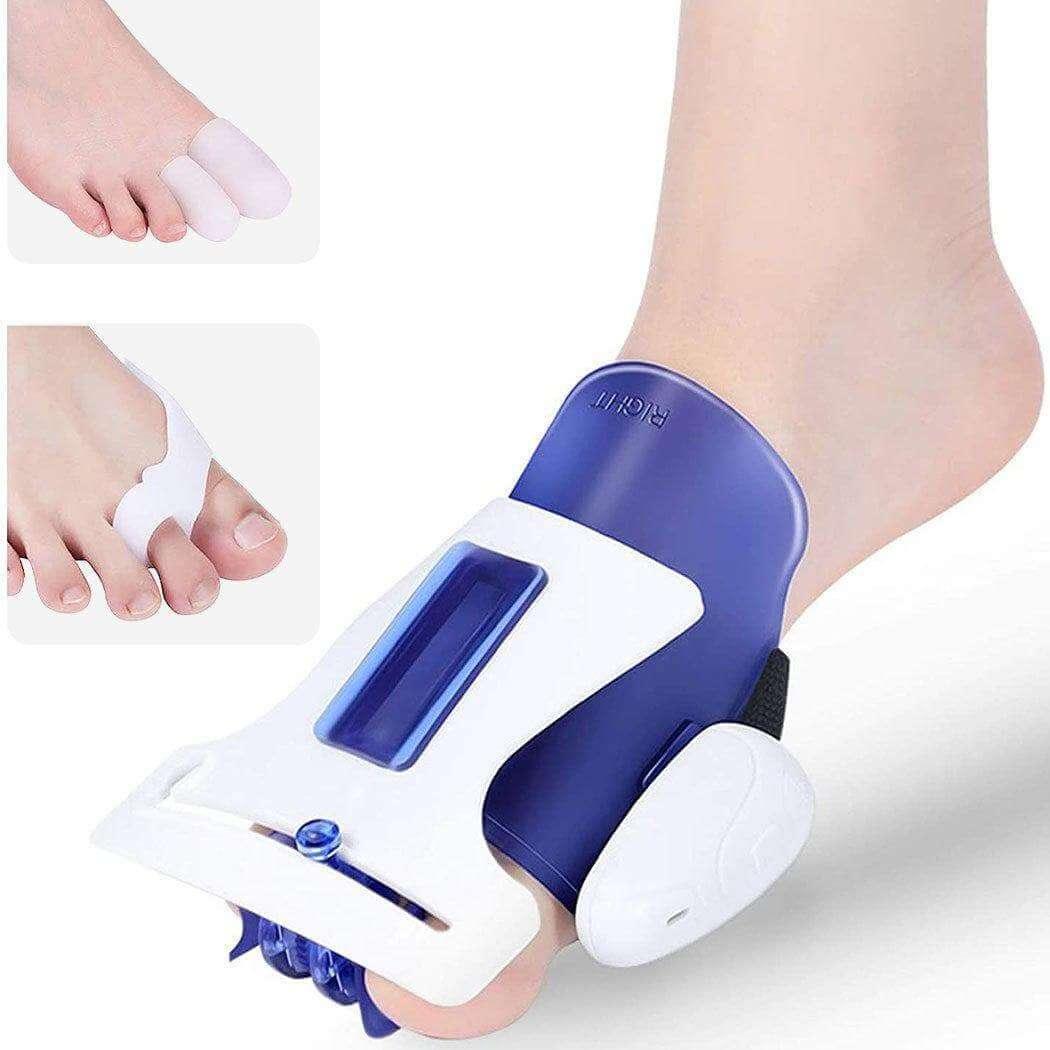 KOHEEL Toe Separators, Bunion Corrector, Toe Straightener for Women and Men, Restore Toes to Their Original Shape, Treat Hammer Toe Left