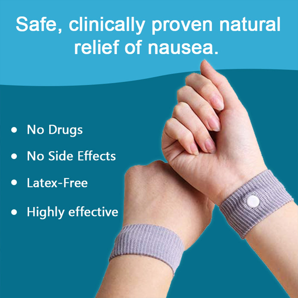 Acupressure Band, 4 Pairs of Travel Sickness Bands Anti-Nausea Bracelets  Travel Acupressure Sickness Bands Motion Disease Relief Bracelets for Sea  Car Flight Excursion Pregnancy: Amazon.de: Health & Personal Care