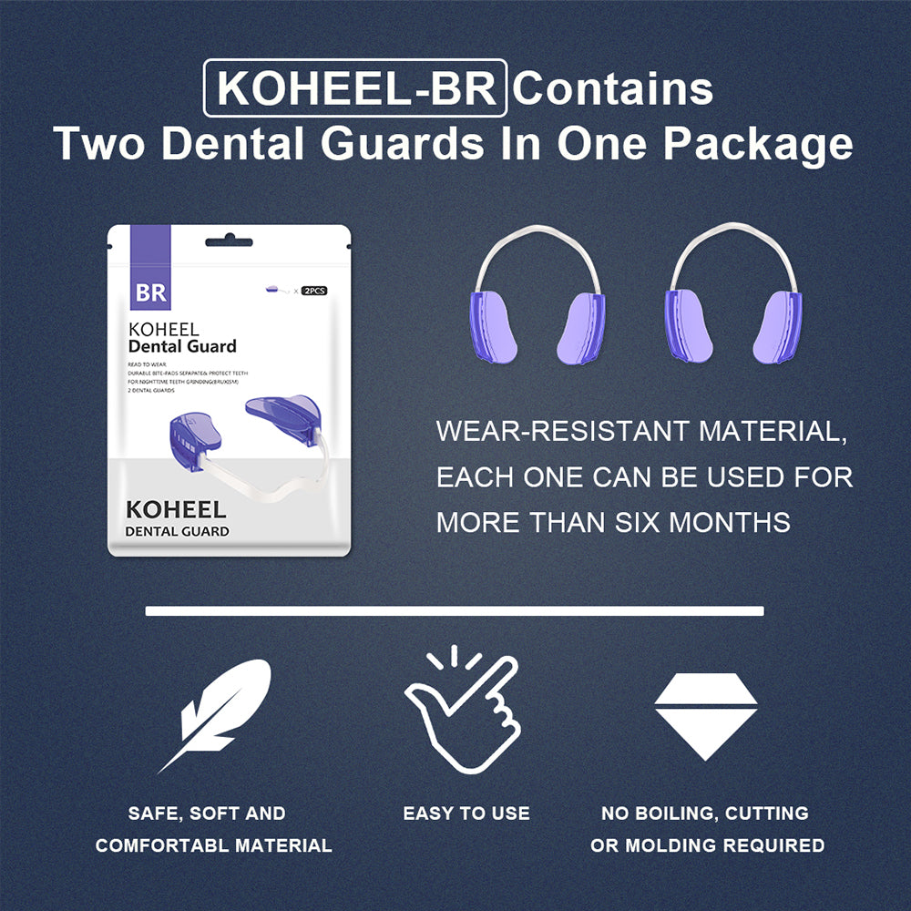 Moldable Dental Guard with a Tray, Stops Bruxism, Eliminates Teeth  Clenching – KOHEEL