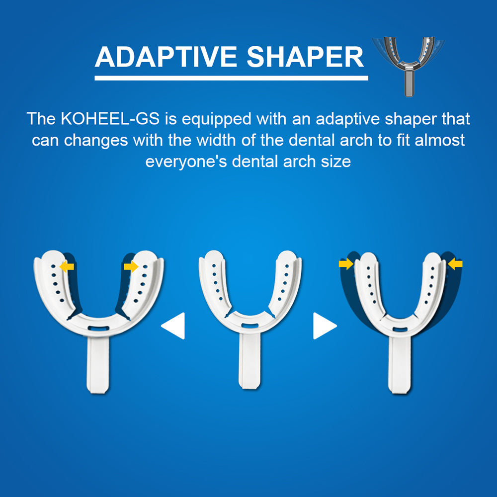 Moldable Dental Guard with a Tray, Stops Bruxism, Eliminates Teeth