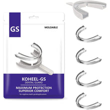 Load image into Gallery viewer, KOHEEL Mouth Guard with Forming Tray, Moldable and Easy to Use Dental Guard, Stops Bruxism Night Guard 5 Count