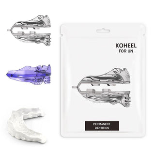 KOHEEL-UN Teeth Straightener for underbite Teeth with Teeth Straightening Orthodontic Retainer and Braces