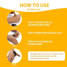 Carica l&#39;immagine nel visualizzatore di Gallery, KOHEEL-WA Wearable Acupressure device for Headache Migraine Tension Relief,Supporting Acupressure Relaxation Stress Alleviation Soothing 